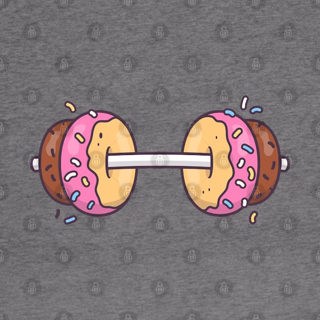 Donuts Barbell by zoljo